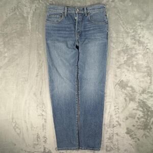NSF Light Wash Blue Straight Fit Denim Jeans Size 30